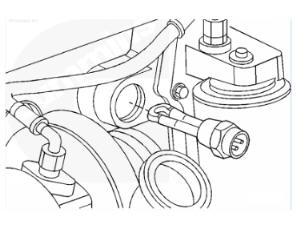 cummins isb block heater location